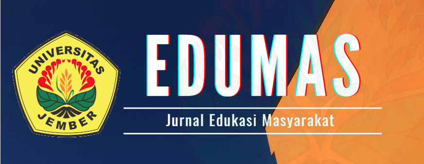 					View Vol. 1 No. 1 (2018): Jurnal Edukasi Masyarakat (EDUMAS)
				